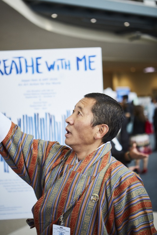 Breathe with Me at UN