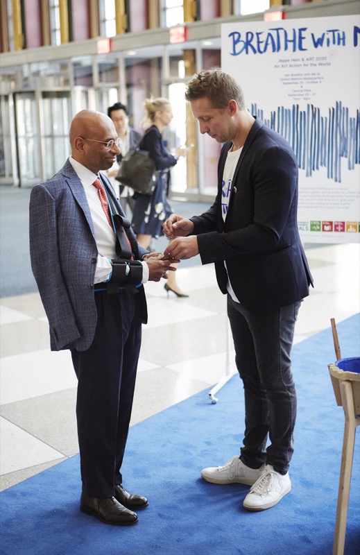 Breathe with Me at UN